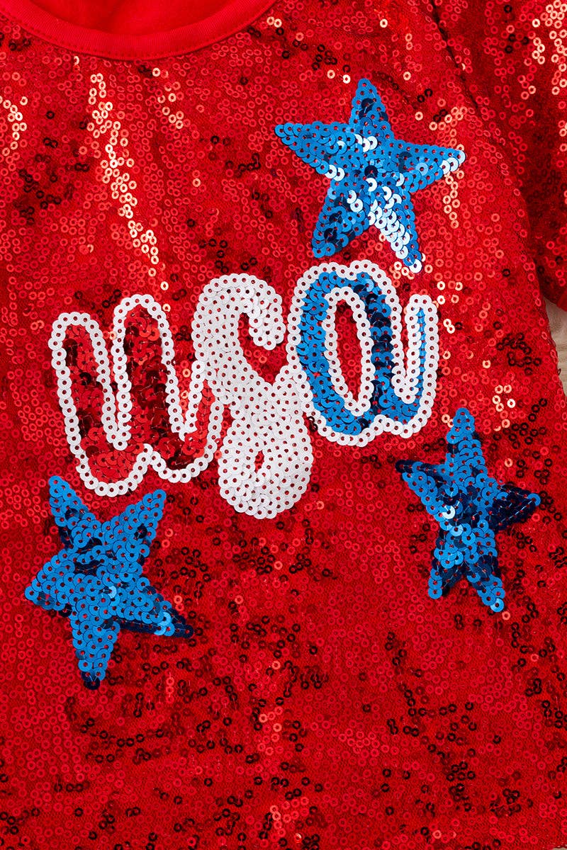 Sequin USA shirt
