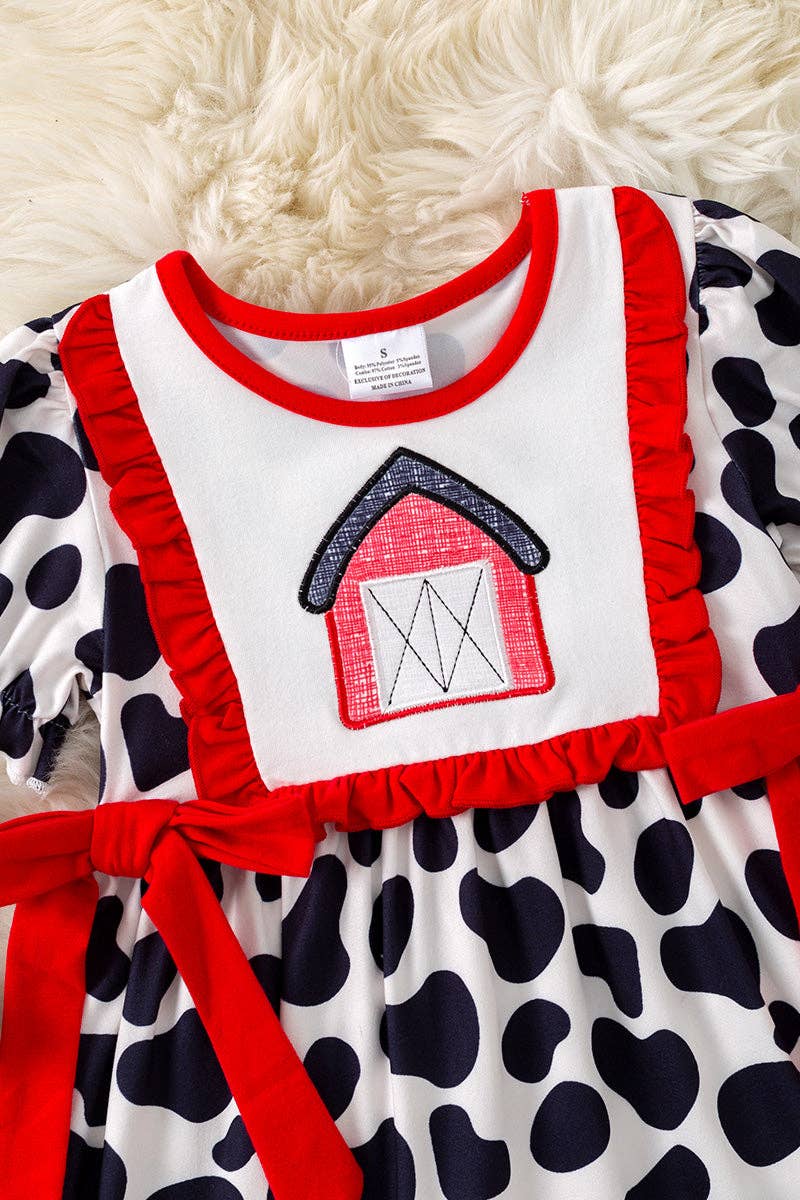 Barn Applique dress