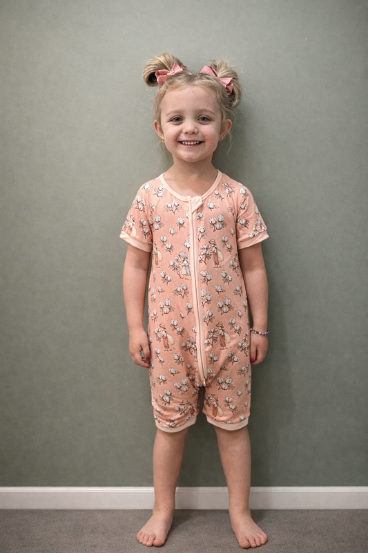 Cotton picker shortie pajamas