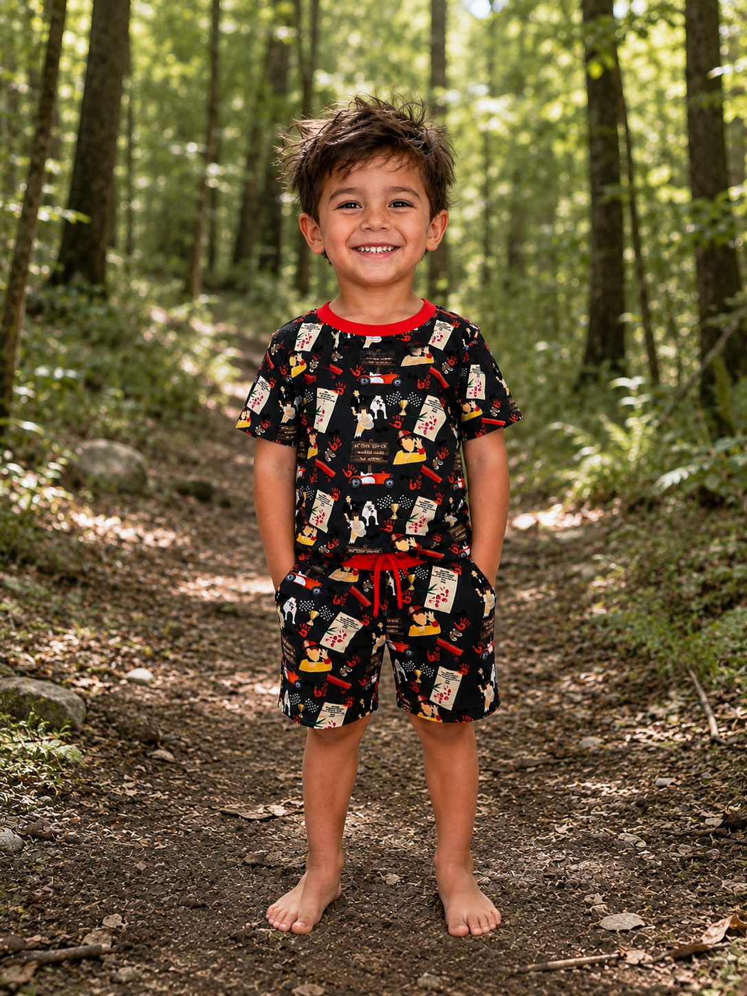 Little rascals two piece set