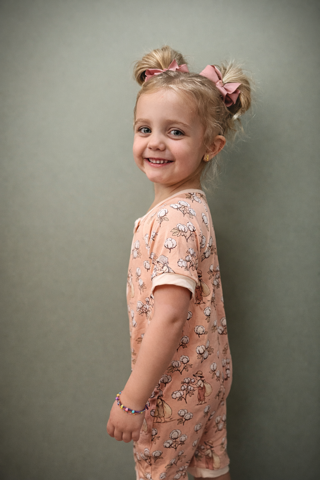 Cotton picker shortie pajamas
