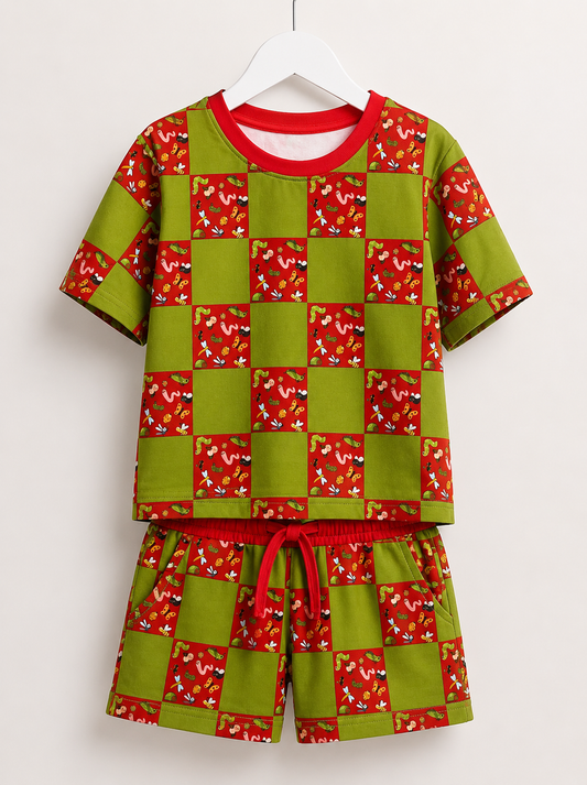 Picnic patch bamboo set