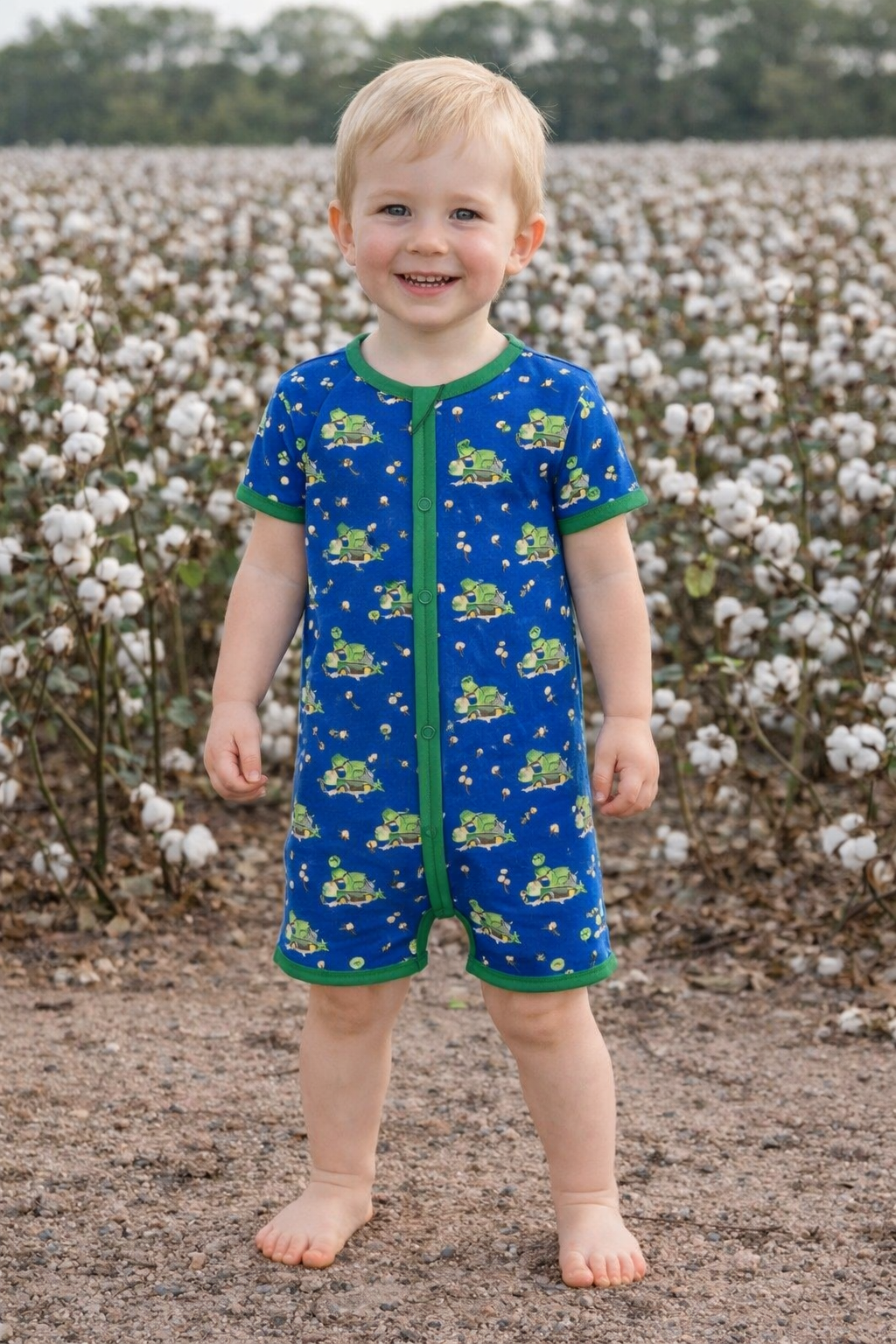 Cotton pickers bamboo shortie pajamas