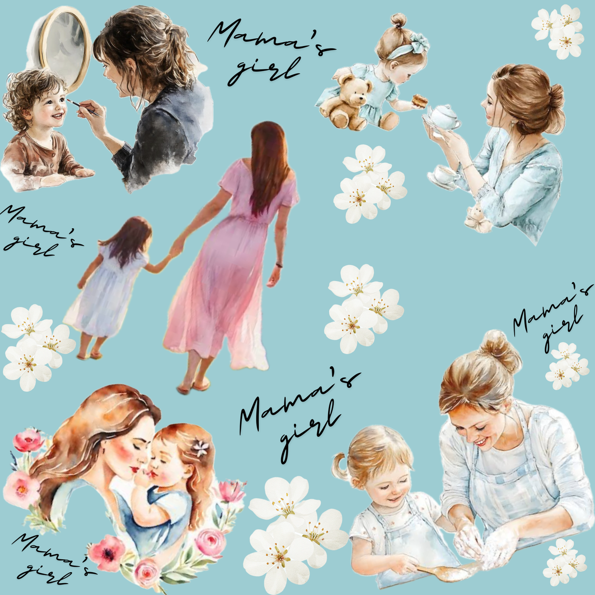 Mom and me bamboo twirl dress