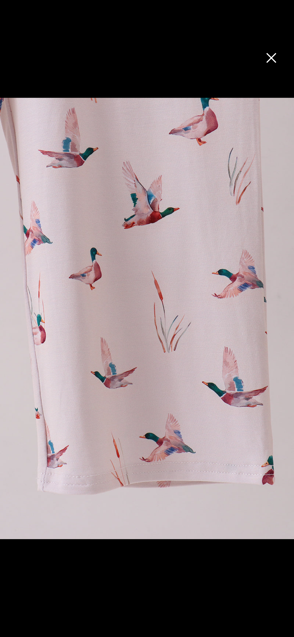 Duck romper bamboo