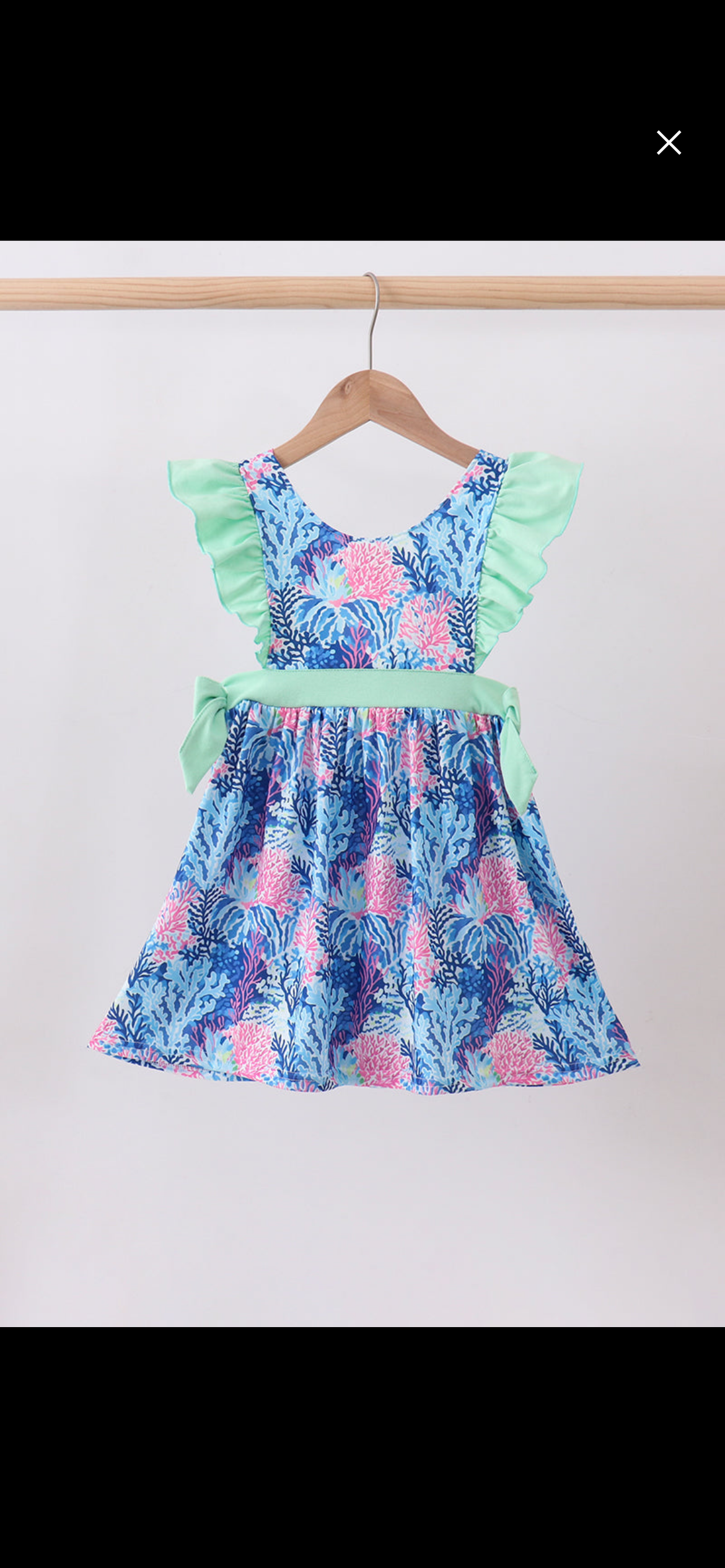 Coral reef dress