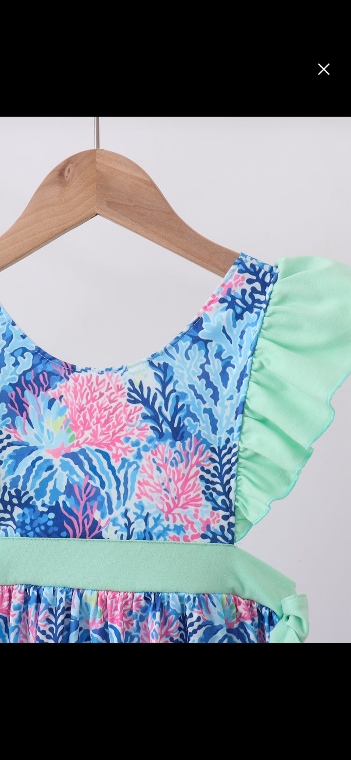 Coral reef dress